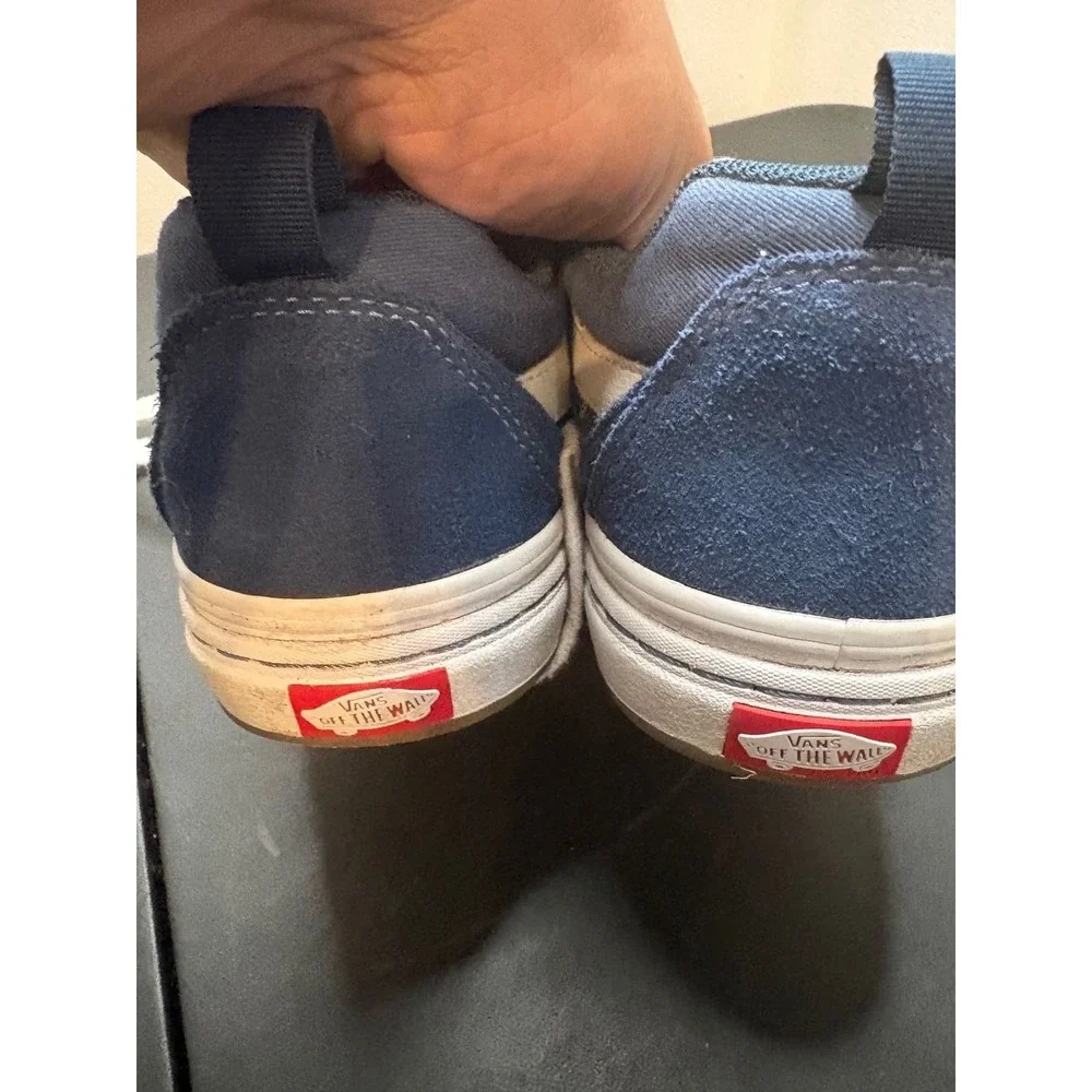Vans Kyle Walker Pro Navy Blue Suede Skateboard Shoes Mens 7 UltraCush Wafflecup